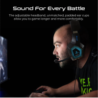 VERTUX DENALI High Fidelity Surround Sound Gaming Headset