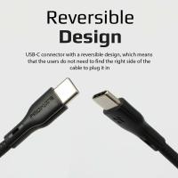 PROMATE Powerbeam-CC 60W Power Delivery Enabled USB-C to USB-C   Charge Cable