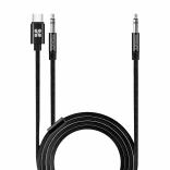 PROMATE AUXLink-CM 2-in-1 USB-C/3.5mm to 3.5mm AUX Audio Cable