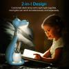 PROMATE Goofy Touch Control Kids Table and Night LED Lamp
