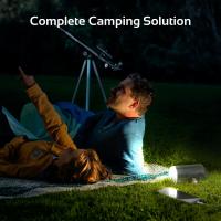 Promate CampMate-2 Portable LED Camp Light with Wireless Speaker & Integrated Power Bank