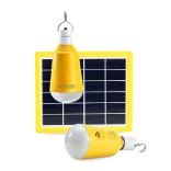 PROMATE SolarLamp-1 Super Bright LED Camping Lamp with Fast Charging Solar Panel and Built-in Power Bank