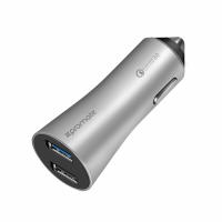 Promate Robust-QC3 Car Charger With Qualcomm Quick Charge 3.0 and Dual USB Port