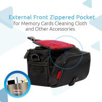 PROMATE XPOSE.M Compact Camera Case with Front Storage Side Mesh Pocket & Shoulder Strap