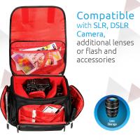 PROMATE LINKPAK Compact Hybrid SLR and DSLR Camera Bag with Multiple Pocket