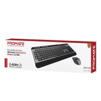 PROMATE PROCOMBO 9 Sleek Wireless Multimedia Keyboard & Mouse Combo