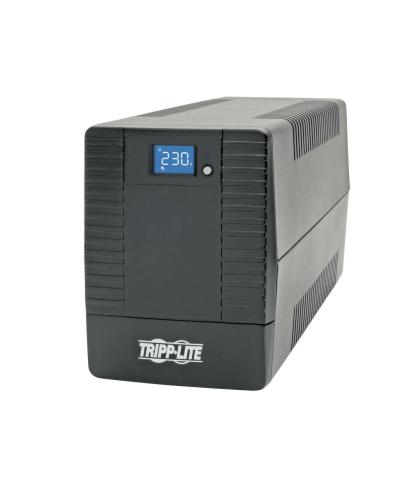 1kVA 600W Line-Interactive UPS with 8 C13 Outlets - AVR, 230V, C14 Inlet, LCD, USB, Tower