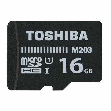 TOSHIBA M203 High Speed  MicroSD (16GB)