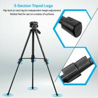 Promate Precise-140 3-Section Aluminum Alloy Tripod with Rapid Adjustment Central Balance