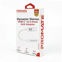 PROMATE AUXLink-C USB-C to Stereo 3.5mm AUX Adapter