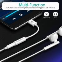 PROMATE AUXLink-C USB-C to Stereo 3.5mm AUX Adapter