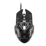 VERTUX DRAGO Precision Tracking Ergonomic Gaming Mouse (grey)