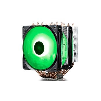DeepCool Neptwin RGB CPU Cooler 6 Heatpipes Twin-Tower Heatsinks Dual 120mm PWM RGB Fans Motherboard Control and Wired Controller Supported