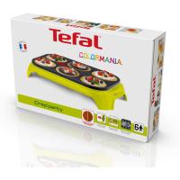 Tefal PY559312 Crep'Party Colormania, Crepes and Pancakes Cooker, Cactus Green