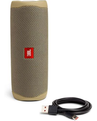 JBL FLIP 5, Waterproof Portable Bluetooth Speaker, SAND (New Model) JBLFLIP5SAND