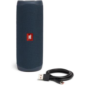 JBL FLIP 5, Waterproof Portable Bluetooth Speaker, BLUE (New Model) JBLFLIP5BLU