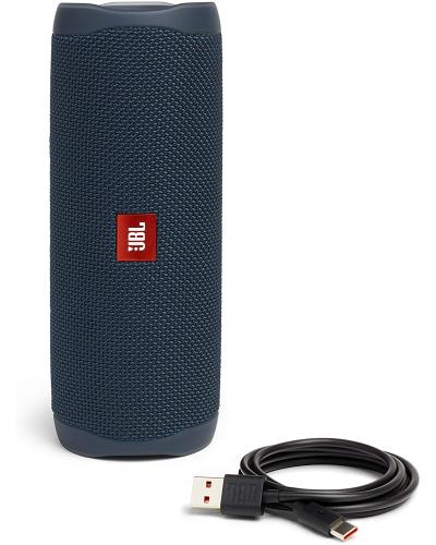 JBL FLIP 5, Waterproof Portable Bluetooth Speaker, BLUE (New Model) JBLFLIP5BLU