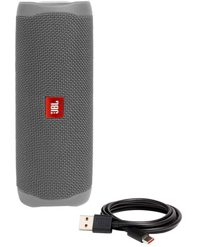 JBL FLIP 5, Waterproof Portable Bluetooth Speaker, GREY (New Model) JBLFLIP5GRY
