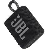JBL Go 3: Portable Speaker with Bluetooth, Built-in Battery, Waterproof and Dustproof Feature - Black-JBLGO3BLK