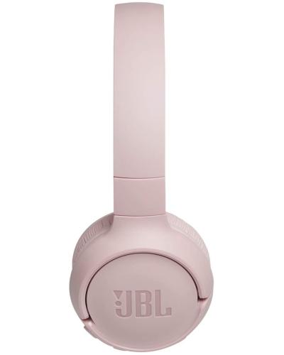JBL TUNE 500BT in Pink– Over Ear Bluetooth Wireless Headphones with Pure Bass Sound – Headset with Built-In Remote / Microphone