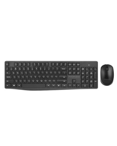 Promate Slim Profile Full-Size Wireless Keyboard & Mouse Combo (ProCombo-5)