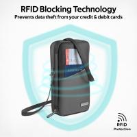 Promate RFID Blocking Leatherette Travel Organizer (PA-Wallet)