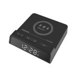 Promate 2-in-1 LED Alarm Clock and Charging Station (Timepad-Qi)