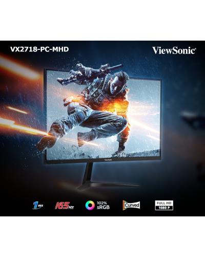 VX2718-PC MHD 27” 165Hz 1500R Curved Gaming Monitor