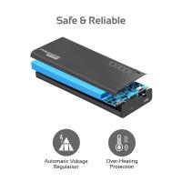 Ultra-Slim 10000mAh External Battery Pack with Type-C and 2.1A USB Charging Port