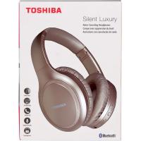 Toshiba Noise Canceling Bluetooth Headphones | Wireless Over Ear Headphones | Bluetooth Headphones with Microphone | 20 hours of talk time and music | 33 ft. Operating range | RZE-BT1200H (PN)