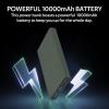 PROMATE Bolt-10 Compact Smart Charging 10000 mAh Power Bank ( midnight green )