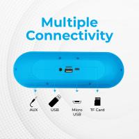 Promate High Definition Wireless Speaker with Handsfree (Capsule) BLUE