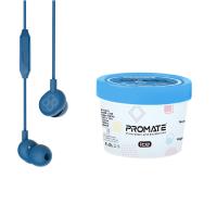 PROMATE ICE Vibrant Audio Enhanced In Ear Wired Earphones ( BLUE )