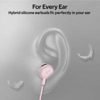 PROMATE ICE Vibrant Audio Enhanced In Ear Wired Earphones ( PINK )