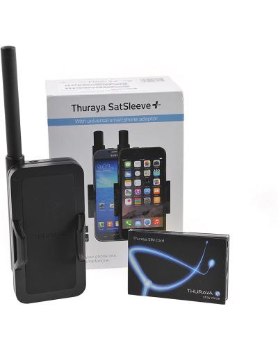 Thuraya SatSleeve+ (incl. Universal Smartphone Adaptor) + SIM