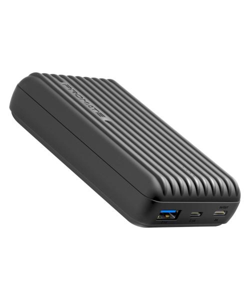 PROMATE Titan-10C Ultra-Compact Rugged Power Bank with USB-C Input & Output