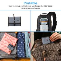 PROMATE TravelPack-S Multi-Purpose Travel Electronic Accessory Organizer Pouch BLUE