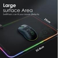 VERTUX SwiftPad-L RGB LED Gaming Mouse Pad