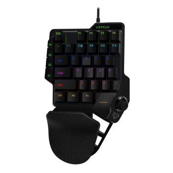 Vertux QuickStrike™ One-Handed Gaming Keypad With Joystick