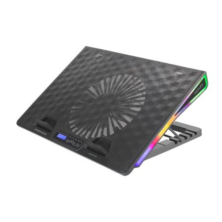 VERTUXE Arctic Portable Height Adjustable RGB Gaming Cooling Pad