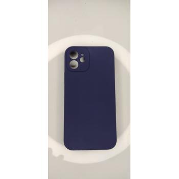 IPHONE 12 CASE ( Solid Matte-case ) dark blue