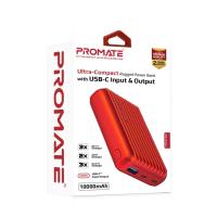 PROMATE Titan-10C Ultra-Compact Rugged Power Bank with USB-C Input & Output 