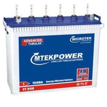 Microtek Power ET-648 Tall Tubular 150Ah Battery