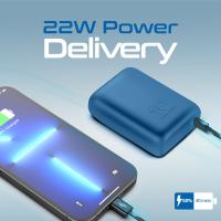 Promate Ultra-Compact Power Bank with 22.5W Power Delivery & Quick Charge 3.0