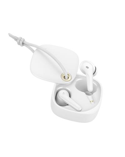promate FREEPODS-3 WHITE ( High Definition ENC Earphones With IntelliTouch )