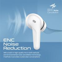 promate FREEPODS-3 WHITE ( High Definition ENC Earphones With IntelliTouch )
