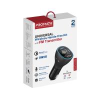 Promate Universal Wireless Hands-free Kit with FM Transmitter