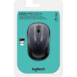Logitech Wireless Mouse M325, RF Wireless, Alkaline, Silver