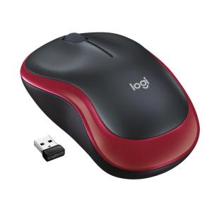 LOGITECH M185 MOUSE WIRELESS RED