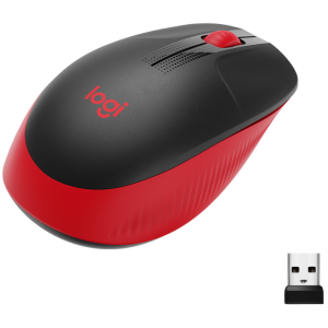 LOGITECH M190 MOUSE WIRELESS RED